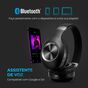 Fone de Ouvido Headphone AIWA Bluetooth  ANC - Cancelamento de ruído  dobrável - AWS-HP-02-B FONE DE OUVIDO AWS-HP-02-B BIVOLT