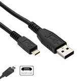 Cabo USB x Micro-USB USB-B para Câmeras e Filmadoras 90cm