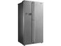 Geladeira-Refrigerador Midea Frost Free Side by Side Capacidade 528L MD-RS587FGA - 110V