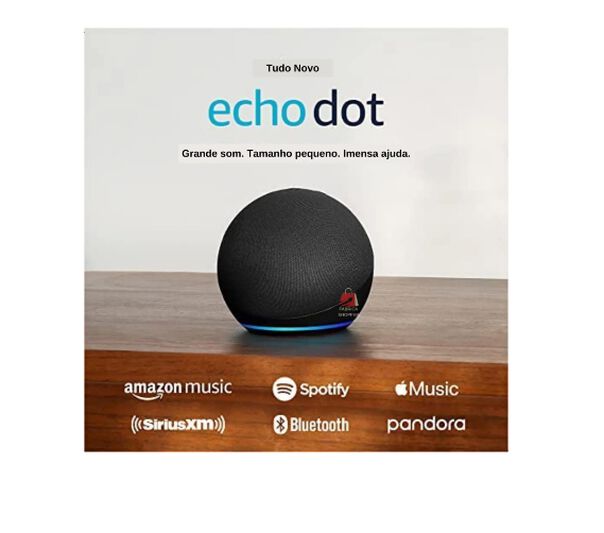 Amazon Echo Dot Alexa Smart 5 Geração Preta image number null