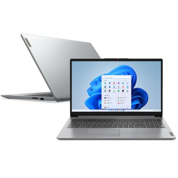 Notebook Lenovo Idea 15.6 I5-1235U8GB SSD512GB W11 - 82VY000QBR  Cinza  Bivolt image number null