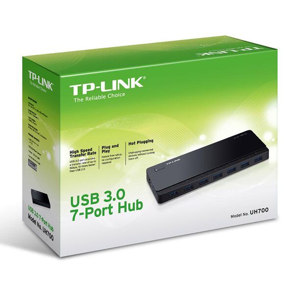 Hub USB 7 Portas TP-LINK UH700 USB 3.0 5GBPS image number null