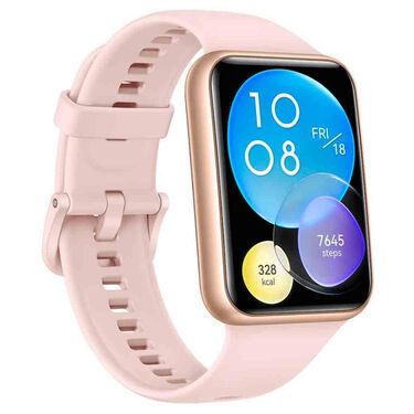 Smartwatch Huawei Fit 2 com Bluetooth. Sensor de Frequência Cardíaca e Resistência à Água - Rosa image number null