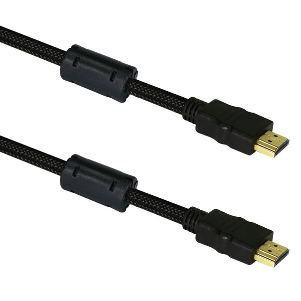 Cabo HDMI Macho 2.0 Suporte 4K Ethernet Com Filtro 1.80 Mt image number null
