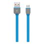 Cabo USB 2.0 e Micro USB de 5 Pinos Smartogo com Cabo de 1 Metro de Comprimento Azul Multilaser - WI298A WI298A