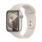 Apple Watch Series 9 Caixa Estelar De Alumínio 45mm Pulseira Esportiva Estelar M-g