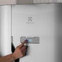 Refrigerador DFX41 Frost Free Turbo Congelamento 371 Litros Electrolux - Inox - 220V
