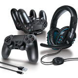 Kit Gamer 6 em 1 Dream Gear Para PlayStation 4 - Preto