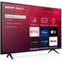 Smart TV 43 LED Roku R5500 FHD Wifi Dual Band 3 HDMI 1 USB com Controle por Aplicativo Semp - Preto - Bivolt