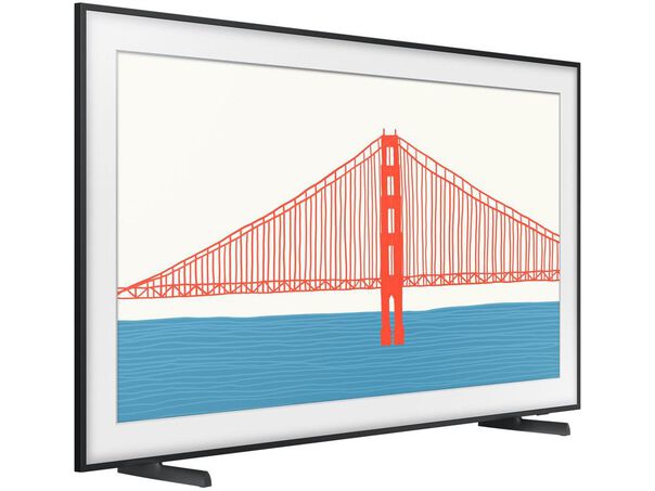 Smart TV 43” 4K QLED Samsung The Frame 43LS03A Wi-Fi Bluetooth HDR 4 HDMI 2 USB Única Conexão - 43” image number null