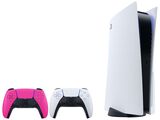 PlayStation 5 825GB 1 Controle Branco Sony + Controle DualSense Nova Pink - Pink