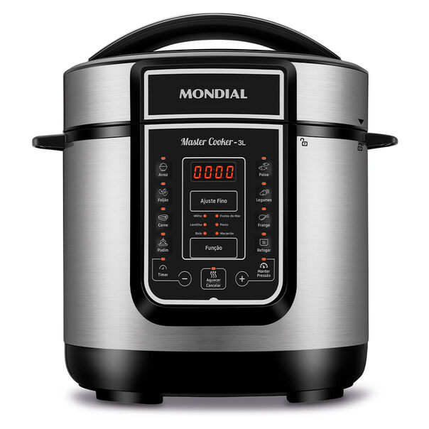 Panela de Pressão Elétrica Mondial Digital Master Cooker PE-40 127V image number null