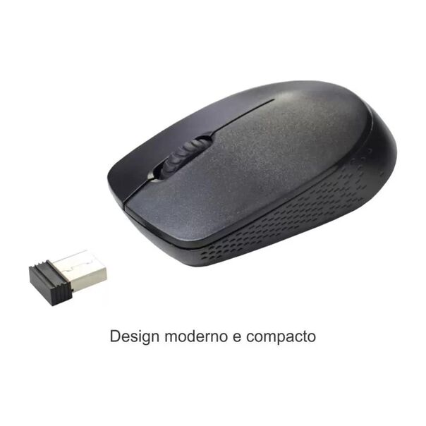 Combo Teclado e Mouse sem Fio K-MEX - KA-S329  MA-A733 image number null