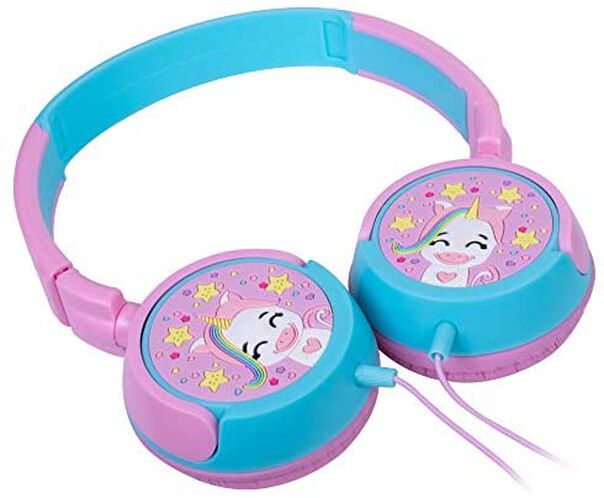 Headphone Fone Infantil Dobravel Colorido Unicornio Kids image number null