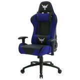 Cadeira Gamer Raven X-20  Estrutura de Metal  braço 2D Encosto reclinável até 180 Graus Preta - Azul - Flexinter