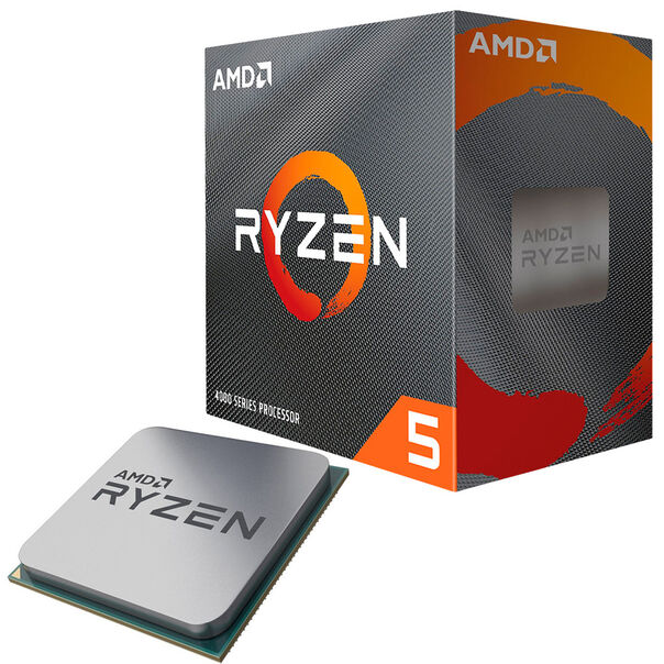 Processador AMD Ryzen 5 4500 11MB 3.6Ghz - 4.1Ghz - Prata image number null