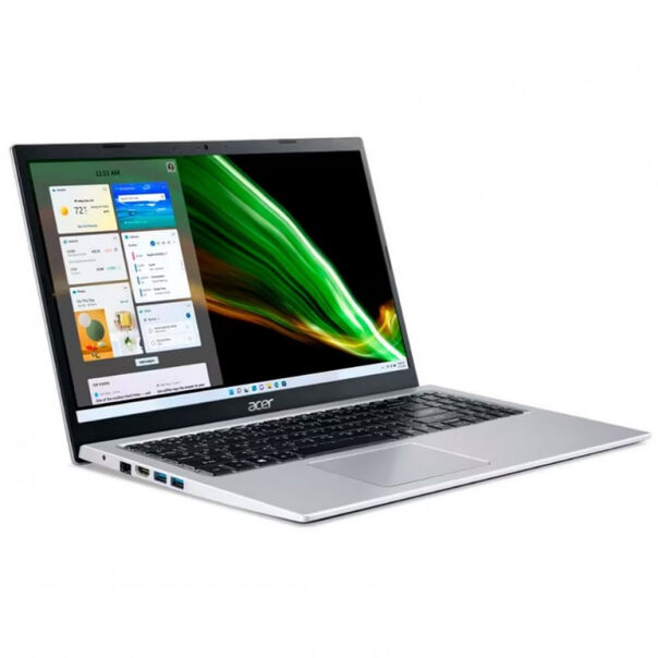 Notebook Acer Core i3-1115G4 4GB 512GB SSD Tela Full HD 15.6 Polegadas Windows 11 Aspire 3 A315-58-32UT - Prata - Bivolt image number null