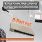 Switch 9 Portas 10/100/1000 Mbps C/ 8 Portas Poe Teg1109p-8-102w
