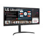 Monitor Gamer LG 34 UltraWide Full HD 75Hz 5ms HDMI IPS HDR10 Freesync - 34WP550-B - Preto