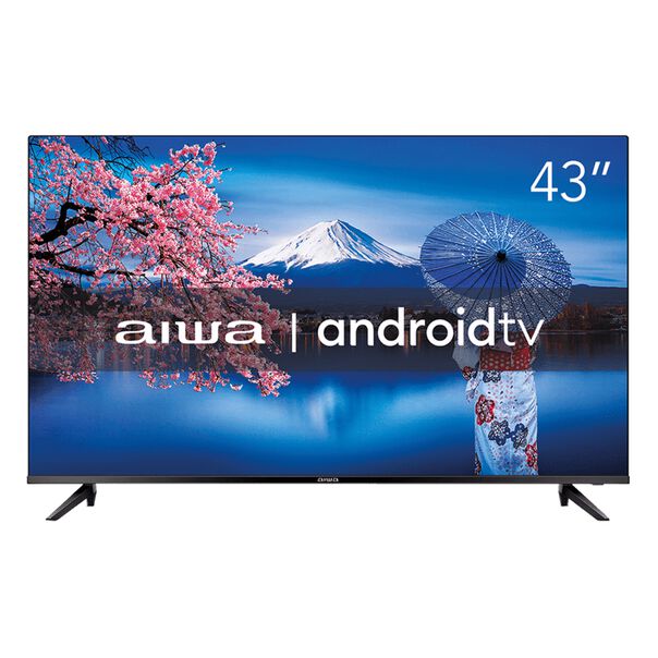 TV Smart 43 AIWA AWS-TV-43-BL-02-A FHD HDR10 Andr Dolby Audio image number null