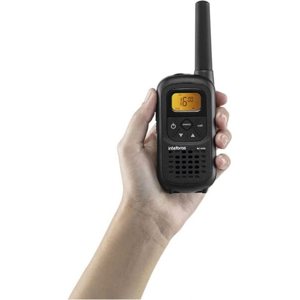 Rádio Comunicador Intelbras RC 4002 - Preto image number null