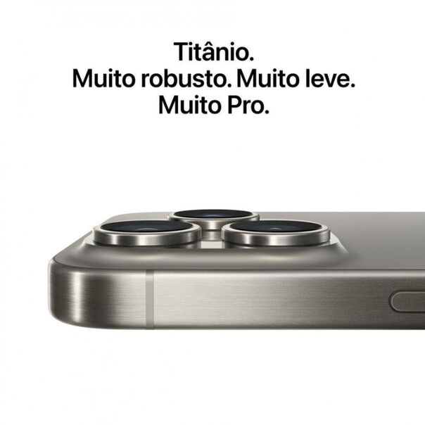 Apple iPhone 15 Pro 128 GB Titânio Preto - Bivolt image number null