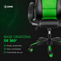 Cadeira Gamer Básica CGR-02 Xzone Preto com Verde