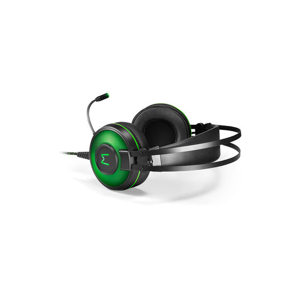Headset Gamer Warrior Raiko USB 7.1 3D Digital Surround Sound LED Verde - PH259 PH259 image number null