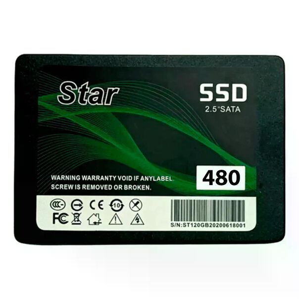 Ssd Sata 480gb Star Solid 2.5” image number null