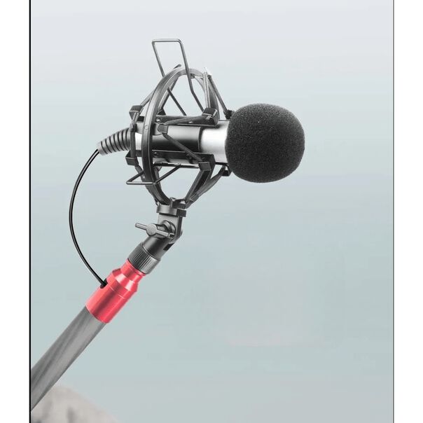 Vara Boom para Microfones MP-01 Boompole em Fibra de Carbono (2.9m) image number null