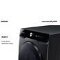 Lava e Seca Samsung WD18T Black Inox Smart com Digital Inverter e Ecobubble WD18T6500GV 18 e 10 kg - Preto - 220V