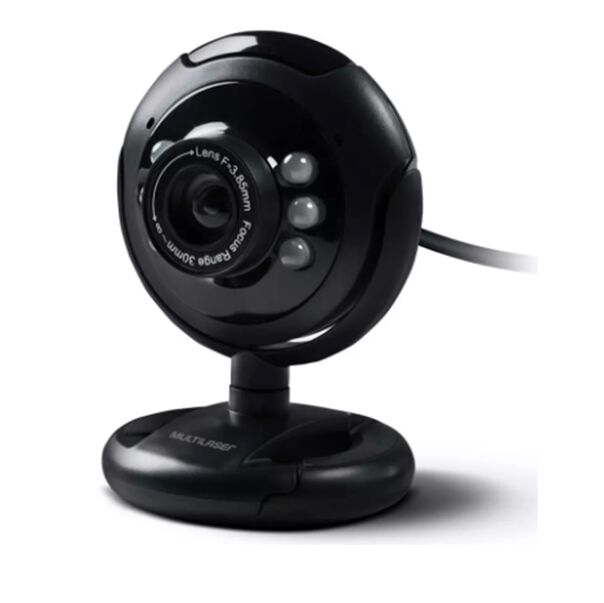 Webcam 480k 16.0Mp Multilaser NightVision Com Microfone image number null