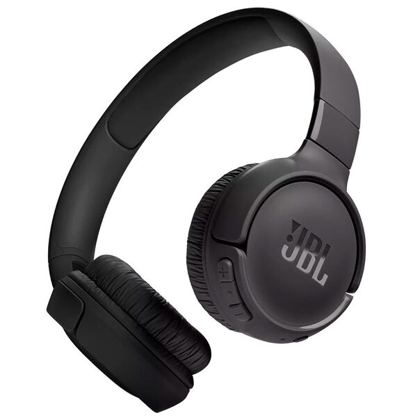 Fone de Ouvido Sem Fio JBL Tune520 On-Ear Pure Bass Bluetooth Preto image number null