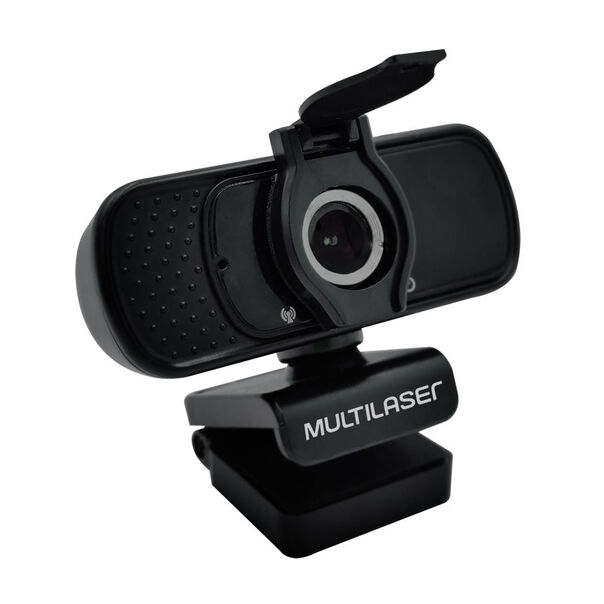 Webcam Full Hd 1080p 30Fps c/ Tripe Cancelamento de Ruído Microfone Conexão USB Preto - WC055 WC055 image number null