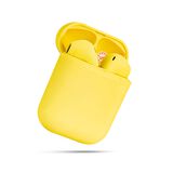 Fone de Ouvido Wireless Bluetooth InPods 12 Amarelo - Booglee®