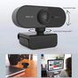 Webcam HD Full 1080p USB Câmera Computador Microfone Ajuste Foco Ângulo 360°