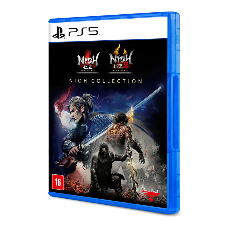 Jogo Nioh Collection Remastered Complete Edition Playstation 5 Midia Fisica  - Azul - Loja Oi Place