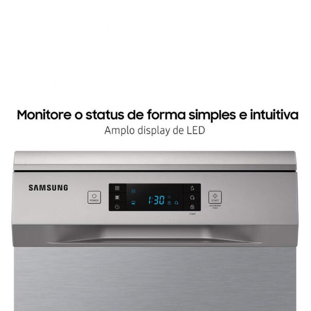 Lava-Louças DW50C6070FSAZ 10 Serviços com Display de LED Samsung - Inox - 110V image number null