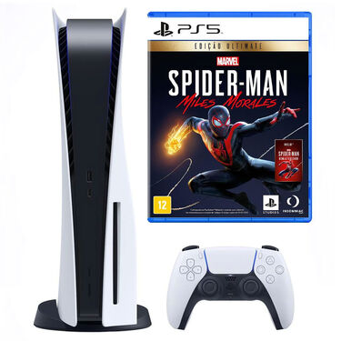 Console PlayStation 5 Edição Física + Jogo Marvel's Spider-Man: Miles  Morales - PS5