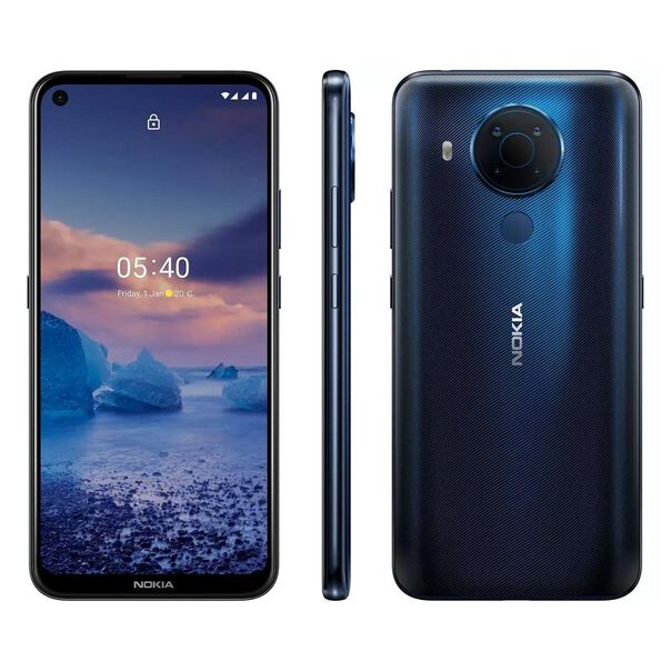 Smartphone Nokia 5.4 128GB 4GB RAM Câmera Quádrupla 48.0MP Tela 6.39`` - Azul image number null