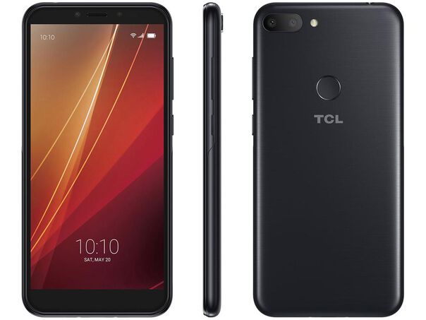 Smartphone TCL L10 32GB Preto 4G Octa Core 3GB RAM Tela 5 5” Câm. Dupla + Câm. Selfie 8MP image number null