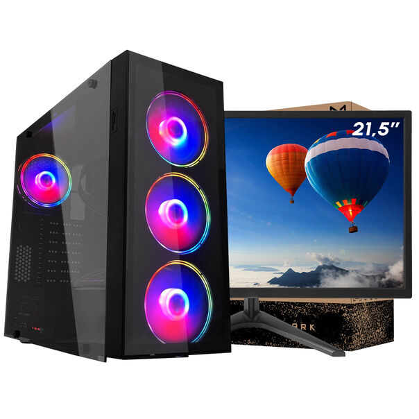 PC Gamer Completo Ark Monitor 21 5” + Intel Core i7 2600 8GB GT 730 4GB SSD 480GB Windows 10 Pro Fonte 750w image number null
