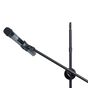 Kit Pedestal Tripé Universal para Microfone com Suporte p- Celular + 2 Microfones com Fio