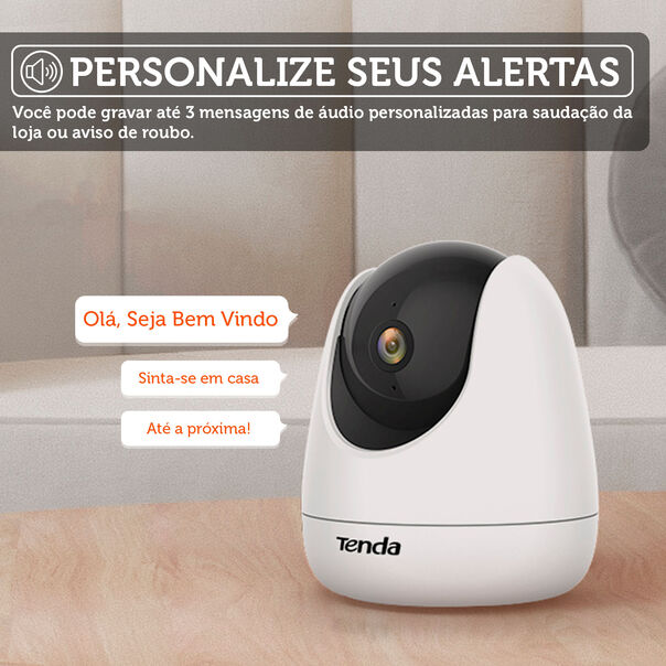 Câmera De Segurança Residencial Wi-fi E Pan-tilt Cp3 Tenda image number null