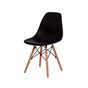Kit 6 Cadeiras Charles Eames Eiffel Pretas