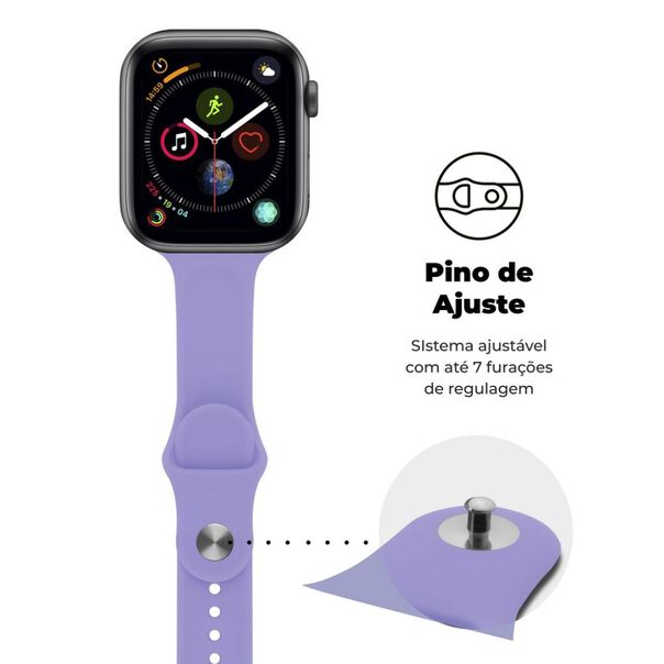 Pulseira para Apple Watch 38   40   41MM Ultra Fit - Lavanda - Gshield image number null
