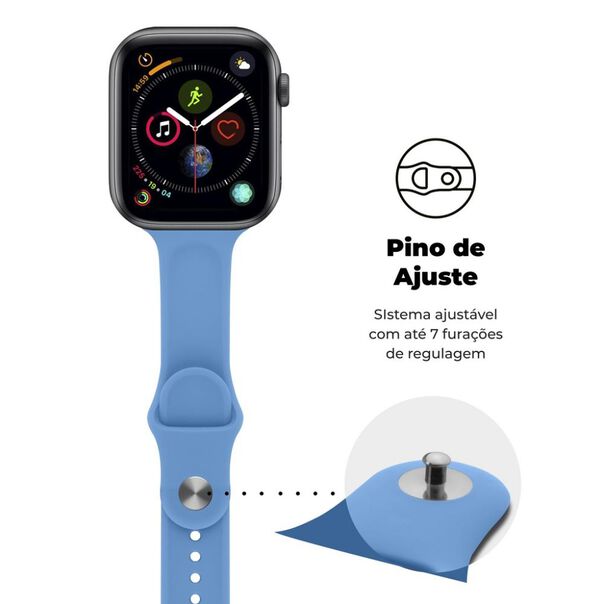 Pulseira para Apple Watch 38   40   41MM Ultra Fit - Azul - Gshield image number null