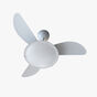 Ventilador de Teto Ventisol Sunny Inverter com Controle Branco Bivolt