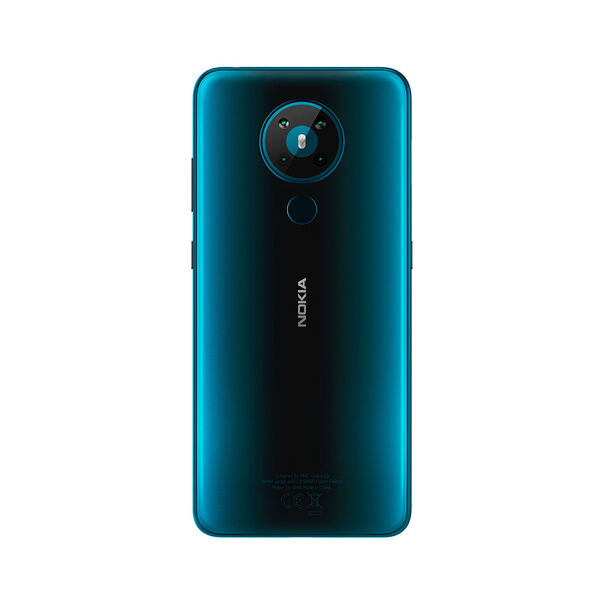 Smartphone Nokia 5.3 128GB Dual SIM. 4GB RAM. Tela 6.55 Pol. Cartão SIM HMD Connect Verde Ciano - NK027 NK027 image number null