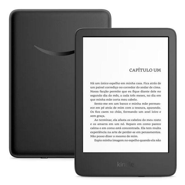 Kindle Amazon 11ª Geração com Tela de 6. 16GB. Wi-Fi e Iluminação Embutida - Preto image number null